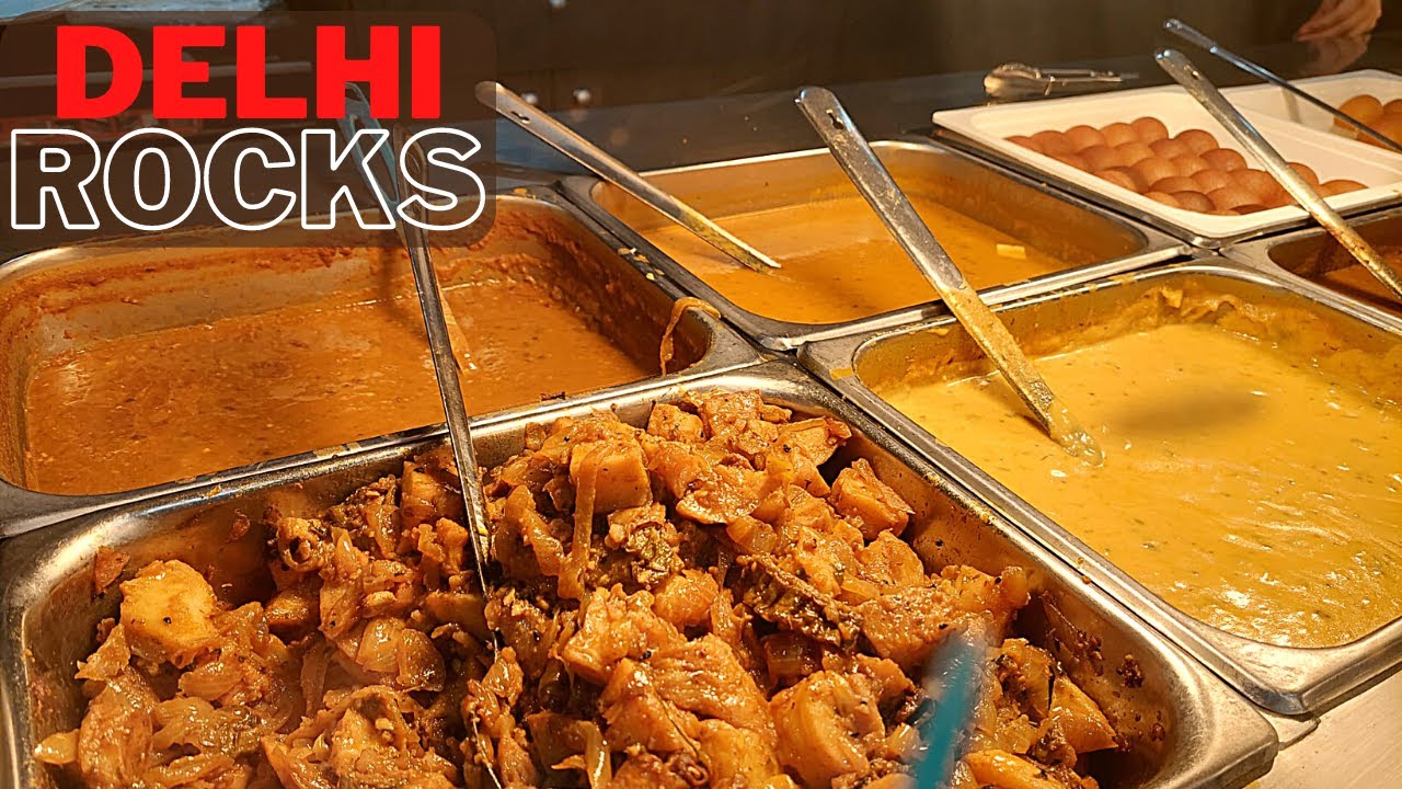 Delicious Buffet at Delhi Rocks Melbourne CBD YouTube