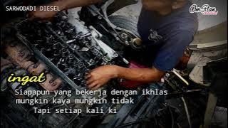 story WA bongkar cylinder head canter versi dj