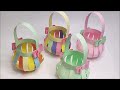 Jak szybko i atwo zrobi koszyczek   diy  how to make a basket from paper   paper craft