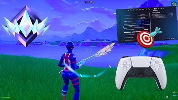 CHAPTER 6 PS5 UNREAL RELOAD RANKED GAMEPLAY + BEST CONTROLLER SETTINGS  AND SENSITIVITY (4K 120FPS)