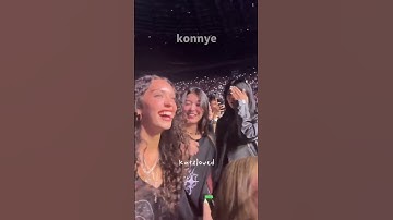 KATSEYE SPOTTED AT LESSERAFIM CONCERT 💞 #katseye #katseyeedit #lesserafim #kpop #shorts #hybe