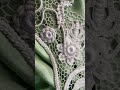 Еще один воротничок из мотивов с курса рельефного вязания #crochet #ирландскоекружево #handmade