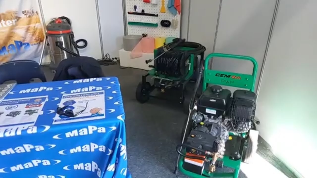 MaPa Cleaning Technologies het n hele paar produkte op toepassing van die landbou bedryf Nampo Alfa