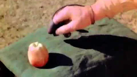 Howard Hill performs a real life William Tell.