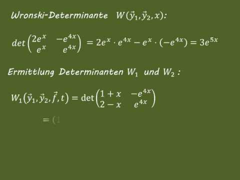 Gewöhnliche DGL (27) Lineare DGLS 1.Ordnung (6)