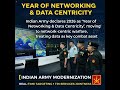 Indian Army Declares 2026 as Year of Networking & Data Centricity #news #viral