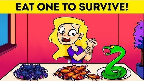 15 FOOD RIDDLES AND HARD CHOICES THAT