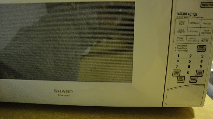 Sharp Carousel Microwave / Light bulb replacement