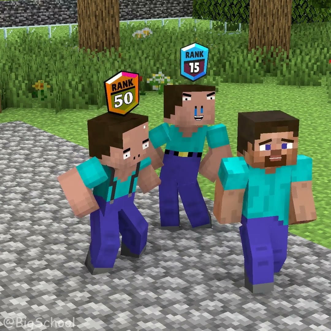 Herobrine bullies Steve and the ending ??