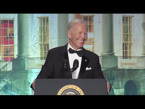 Biden roasts Trump and himself at correspondents’ dinner with comedian Trevor Noah hosting