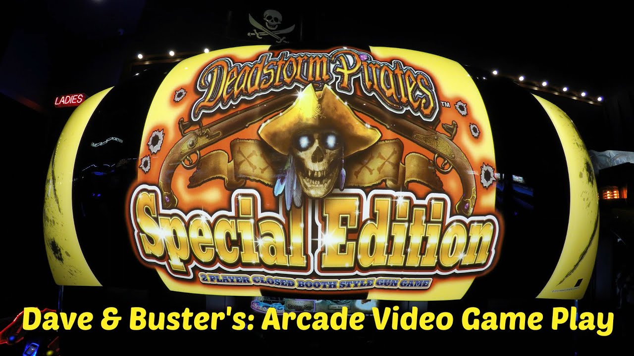 Deadstorm Pirates Special Edition Arcade Game 2 Player