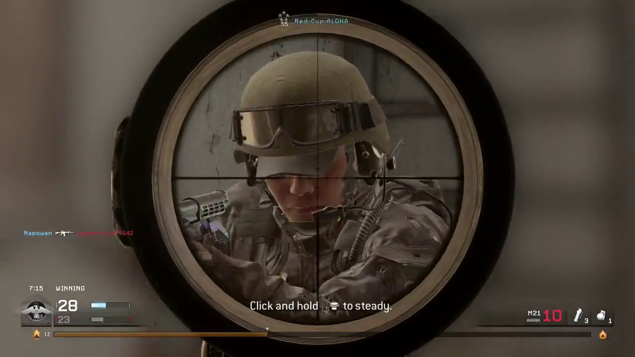 MODERN WARFARE REMASTERD SNIPING