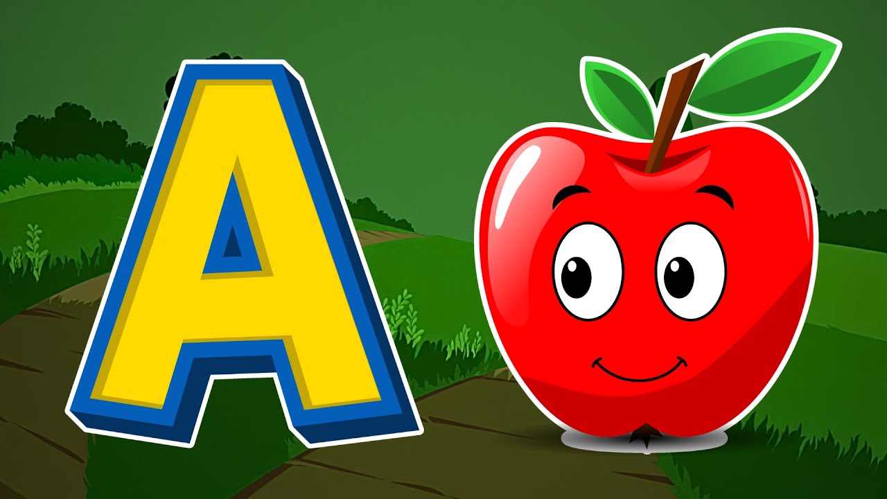 ABCD Learning Video for Kids | A for Apple to Z for Zoo | Alphabet Song with Phonics | DCG TV