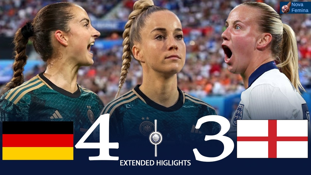 A 7-GOAL MASTERPIECE! England and Germany Trade Lethal Blows In