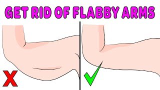 The 4 minute workout to get rid of flabby arm fat with no equipment!