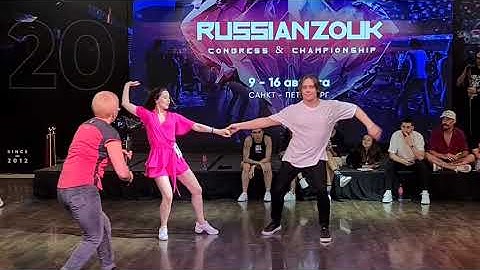 Nikolay Gorbanyuk & Mariya Gorshevova. 1st place JnJ Intermediate. Russian Zouk Congress 2023 | Zouk