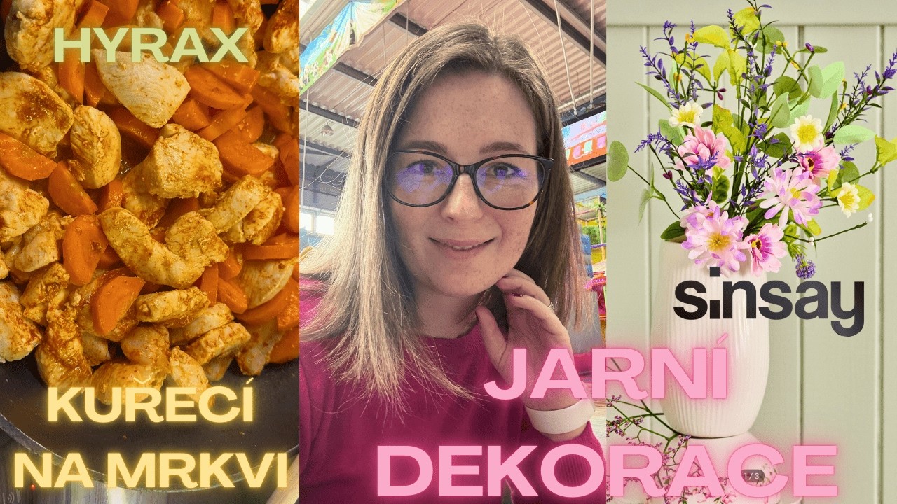 VELIKONOČNÍ SINSAY🐰| HYRAX🦷| MALÝ BALÍK Z H&M📦| NAŠE JARŇÁKY🌸