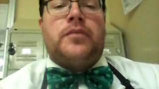 Thomas Murphy will have Deep-Fried fish & chips for St. Patrick's day and his doctor said it's okay.