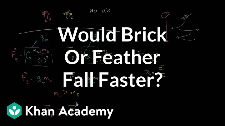 Would a brick or feather fall faster? | Physics | Khan Academy - DayDayNews