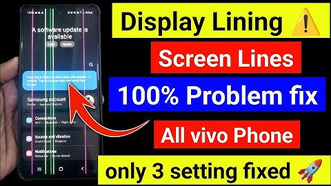 🚨mobile display vertical line problem/vivo mobile display vertical line problem/Display lines issue