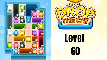 Drop The Cat Level 60 Walkthrough Solution 