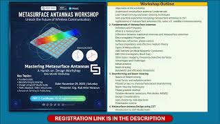 Metasurface Antenna Workshop