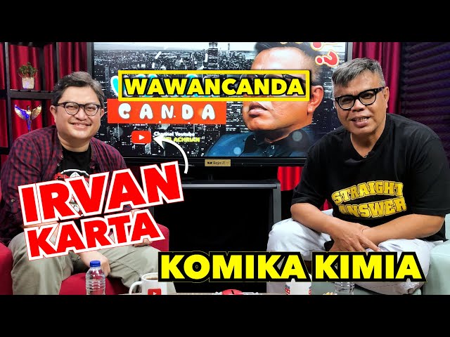 WAWANCANDA IRVAN KARTA - KOMIKA KIMIA, OBROLAN DAGING BANGET class=