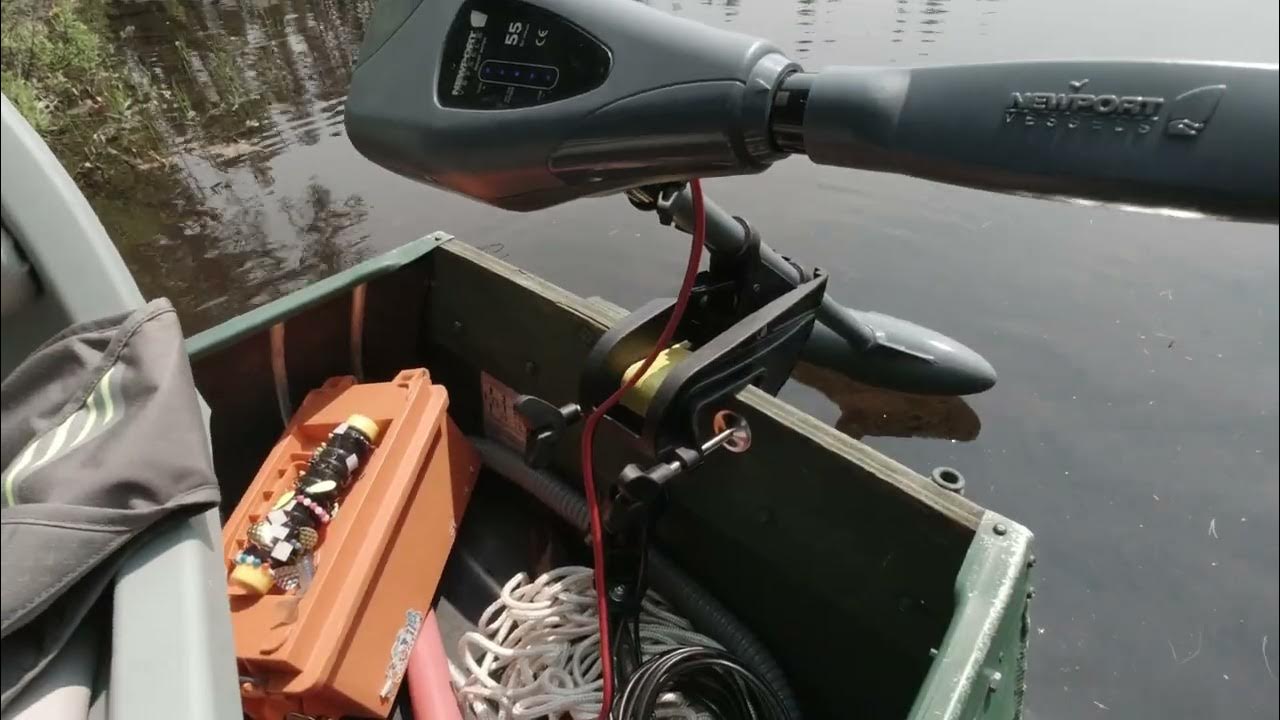 Electric Trolling Motor + Sportspal Canoe Initial Thoughts YouTube
