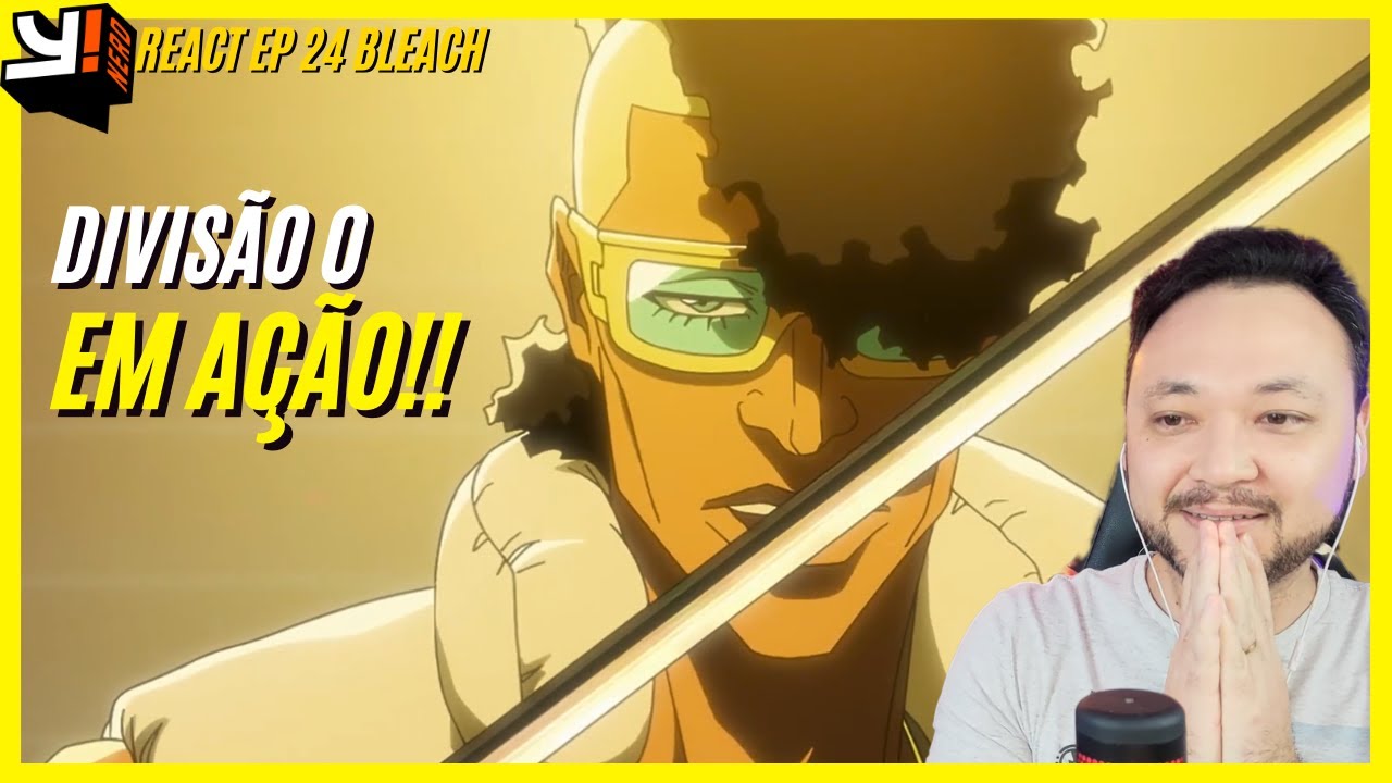 REI QUINCY VS DIVISÃO ZERO! React Bleach Thousand Year Blood War EP. 24 