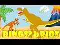 Dinosaurios para niños - Sonidos y nombres de Dinosaurios