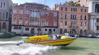 Venedig - Ambulance Rettungsboot
