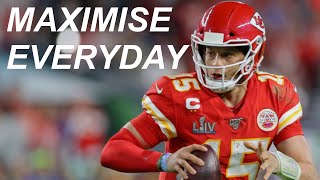 Maximise Everyday | Patrick Mahomes Motivational Speech (Patrick Mahomes Life Lessons Interviews)