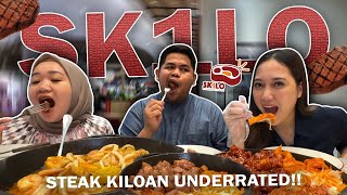 MULAI DARI SEAFOOD SAMPE STEAK SEMUA BISA KILOAN‼️ DI DALAM MAL TAPI HARGA NYA KAKI LIMA 😱