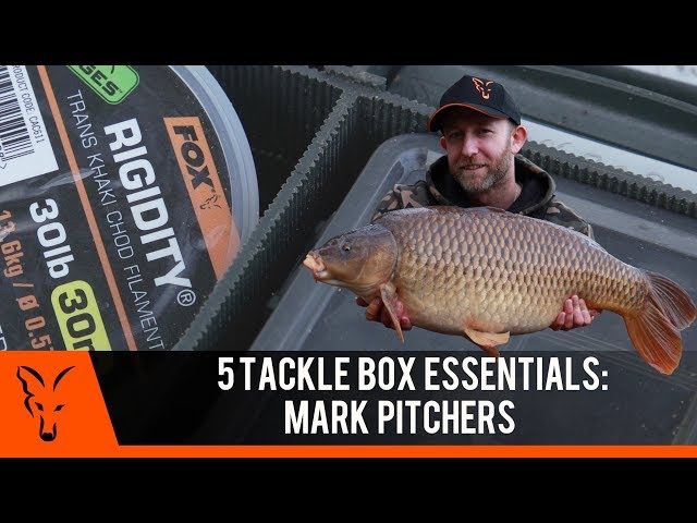 CARP FISHING TV*** 5 Tackle Box Essentials: Mark Pitchers 