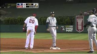 Abreu's sliding catch