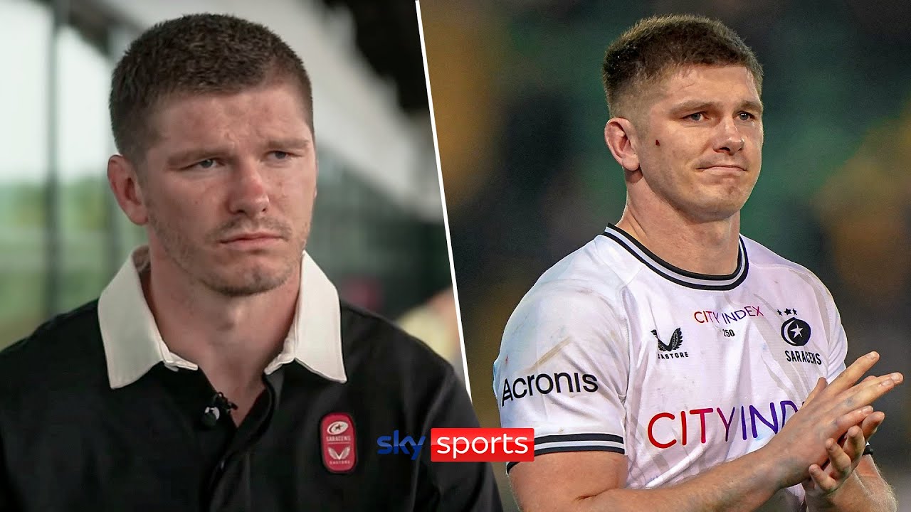 Owen Farrell talks Lions Tour, England duty and Saracens return