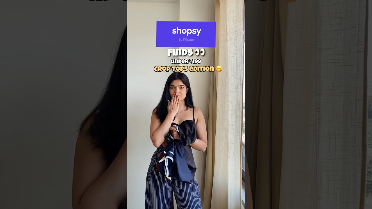 Stylish Crop tops under just ₹199 😍 