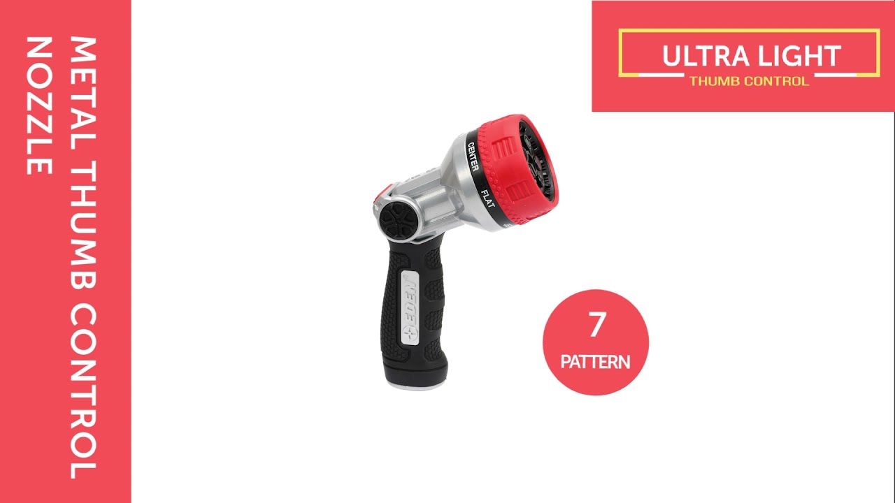 Metal 7-Pattern Nozzle - Eden Garden