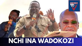 VIDEO :MANENO HAYA MHH! ' NCHI HII INAENDESHWA KWA UDOKOZI ' TUNDU LISSU