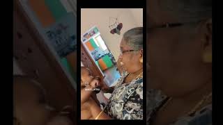 Morning Routine With Granny ❤️❤️🧿#babygirl #love #cutebaby #granny #kissies #trendingshorts #new