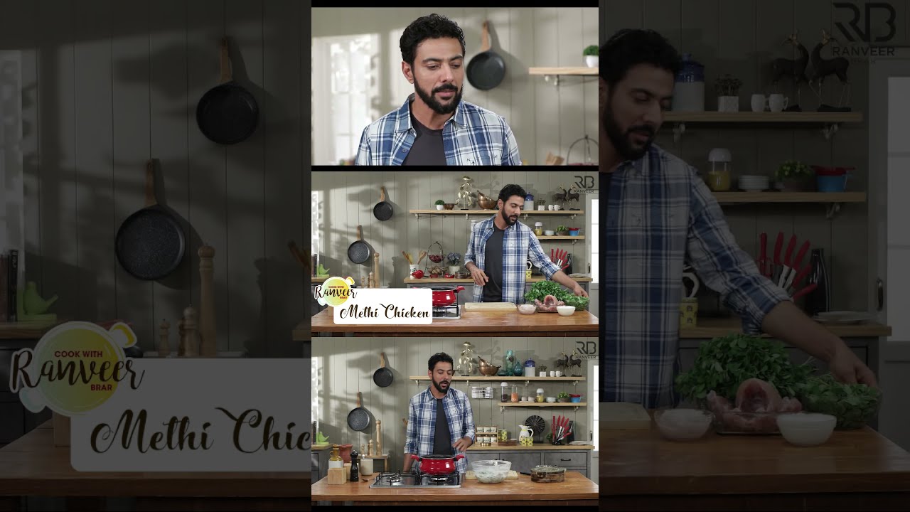 Methi Chicken (recipe link in pinned comment) #shorts | Chef Ranveer Brar