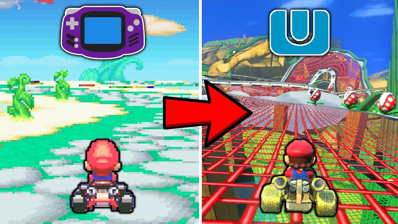 Retro Mario Kart Tracks that were RE-IMAGINED!! 🔥