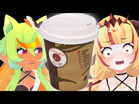 Jinja trinkt Kaffee mit Maaku (But it goes wrong)