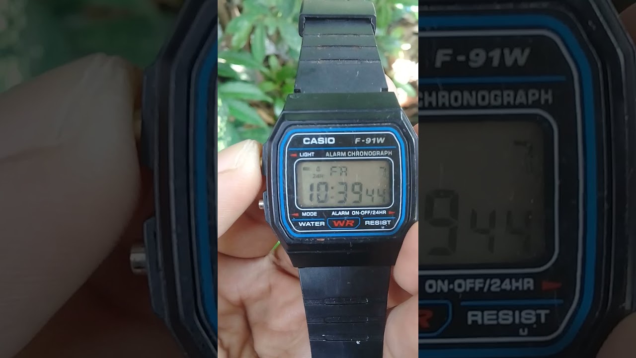 casio F-91W made in malaysia Jam favorit Osama Bin Laden,Barrack Obama