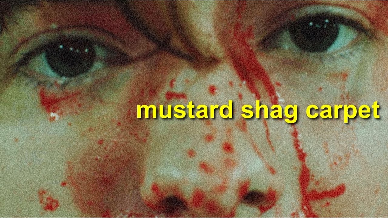 mustard shag carpet