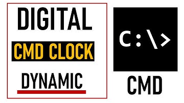 How to Create a Dynamic Digital Clock in Command Prompt