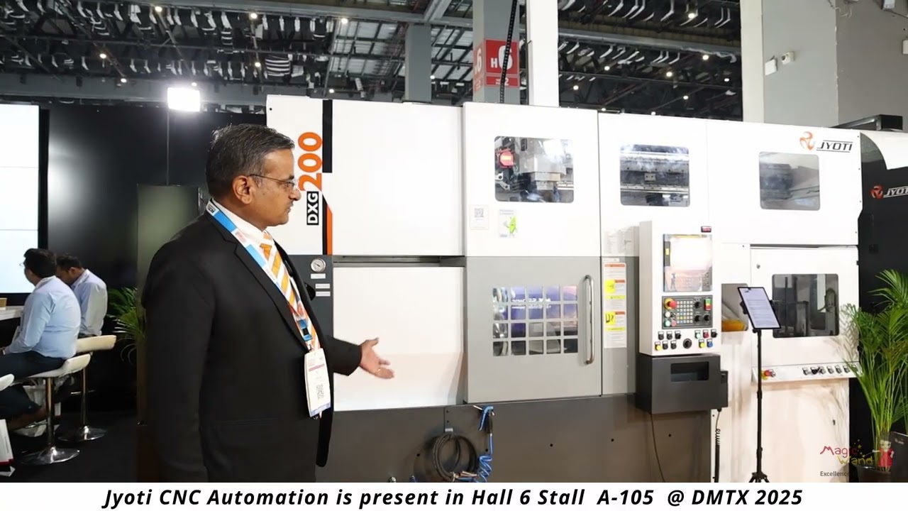 Jyoti CNC Automation @ Delhi Machine Tool Expo 2025