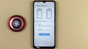 How to change Smooth Motion 90Hz on Samsung A04s Android 13