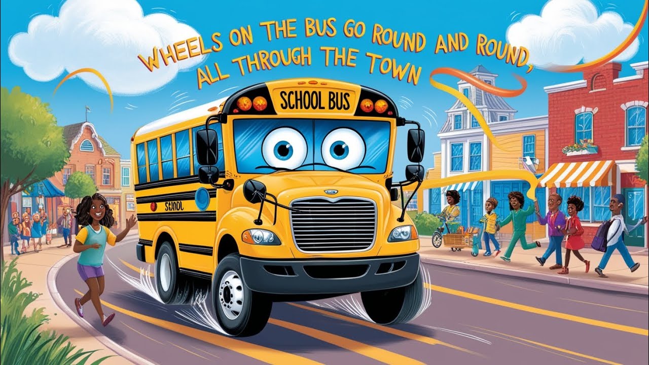 WHEEL ON The BUS GO ROUND AND ROUND /. KIDS ZONE. / - YouTube