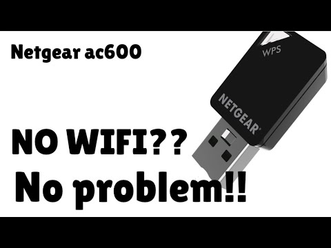 How to install and set up Netgear WiFi adapter (5min WiFi install!!)